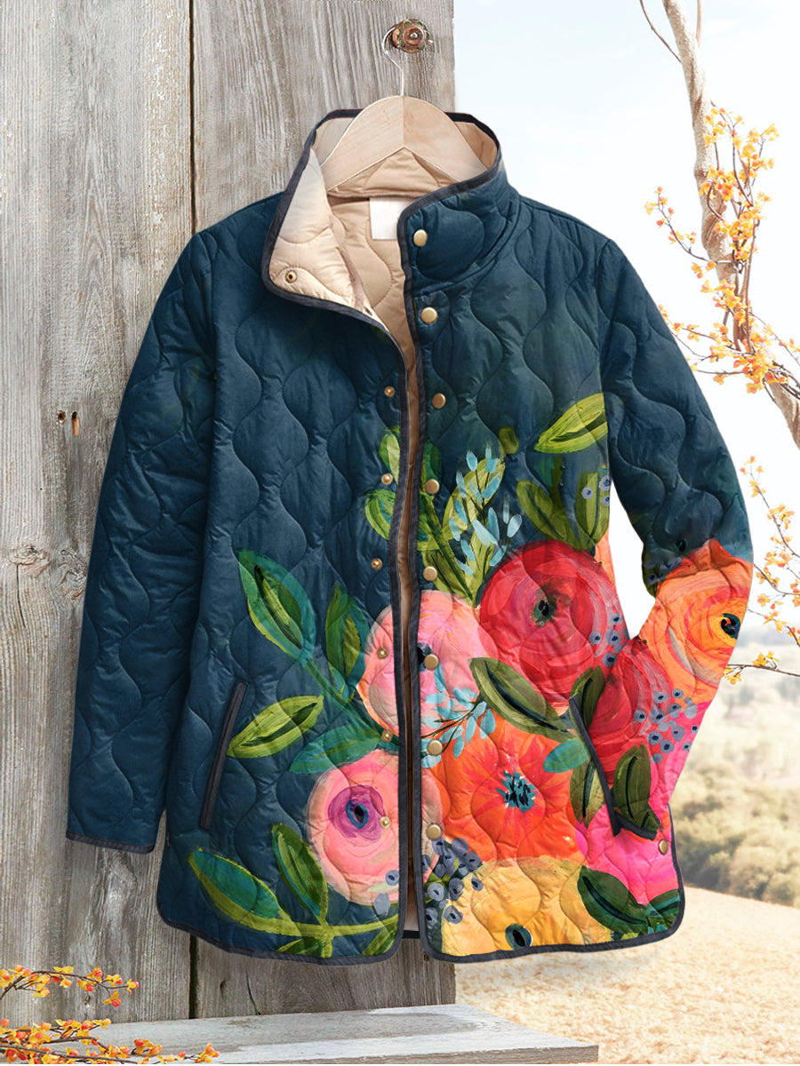Elsie - Damen Retro-Steppjacke