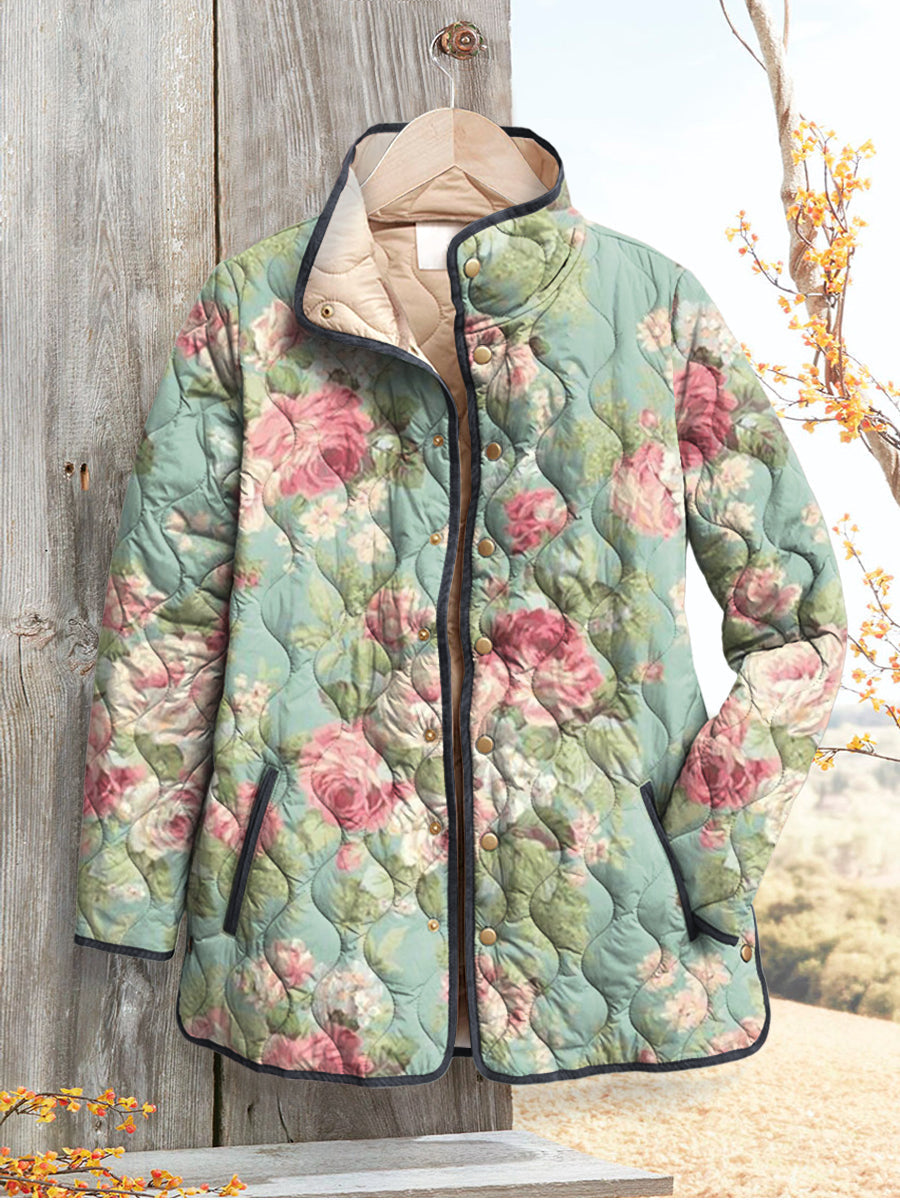 Jess - Damen Retro-Steppjacke