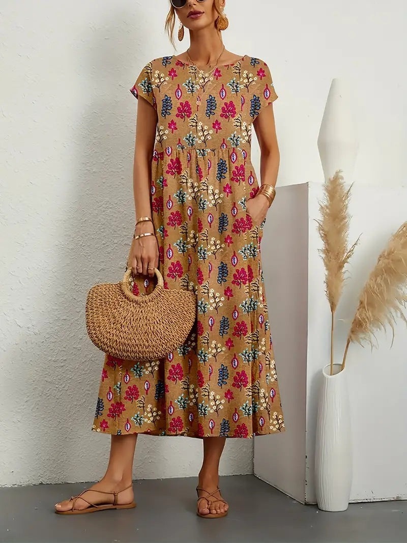 Joséphine™ | Elegantes geblümtes Kleid