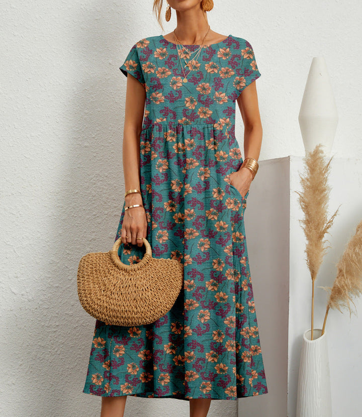 Joséphine™ | Elegantes geblümtes Kleid