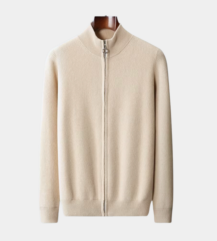 Levi - Strickjacke mit durchgehendem Reißverschluss