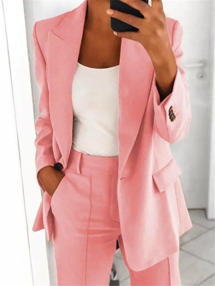 Elinna - Casual Kombi-Set Jacke