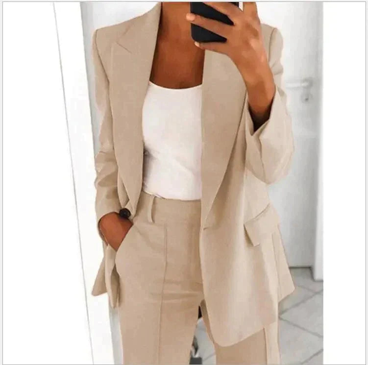 Elinna - Casual Kombi-Set Jacke
