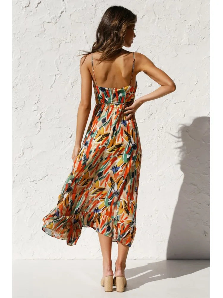 Eva™ | Buntes Kleid