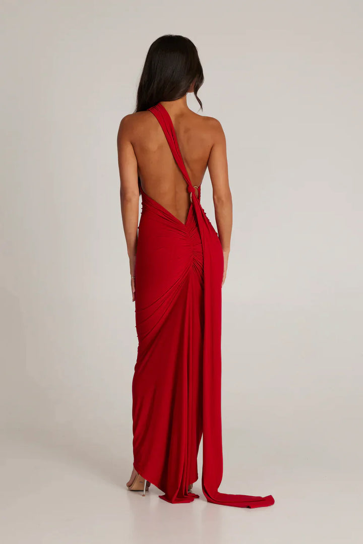 Isabella™ | Maxikleid mit offenem Rücken