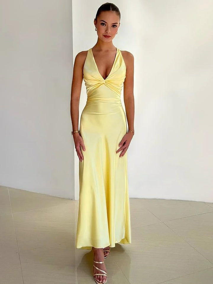 Kyla - Ärmelloses Maxikleid