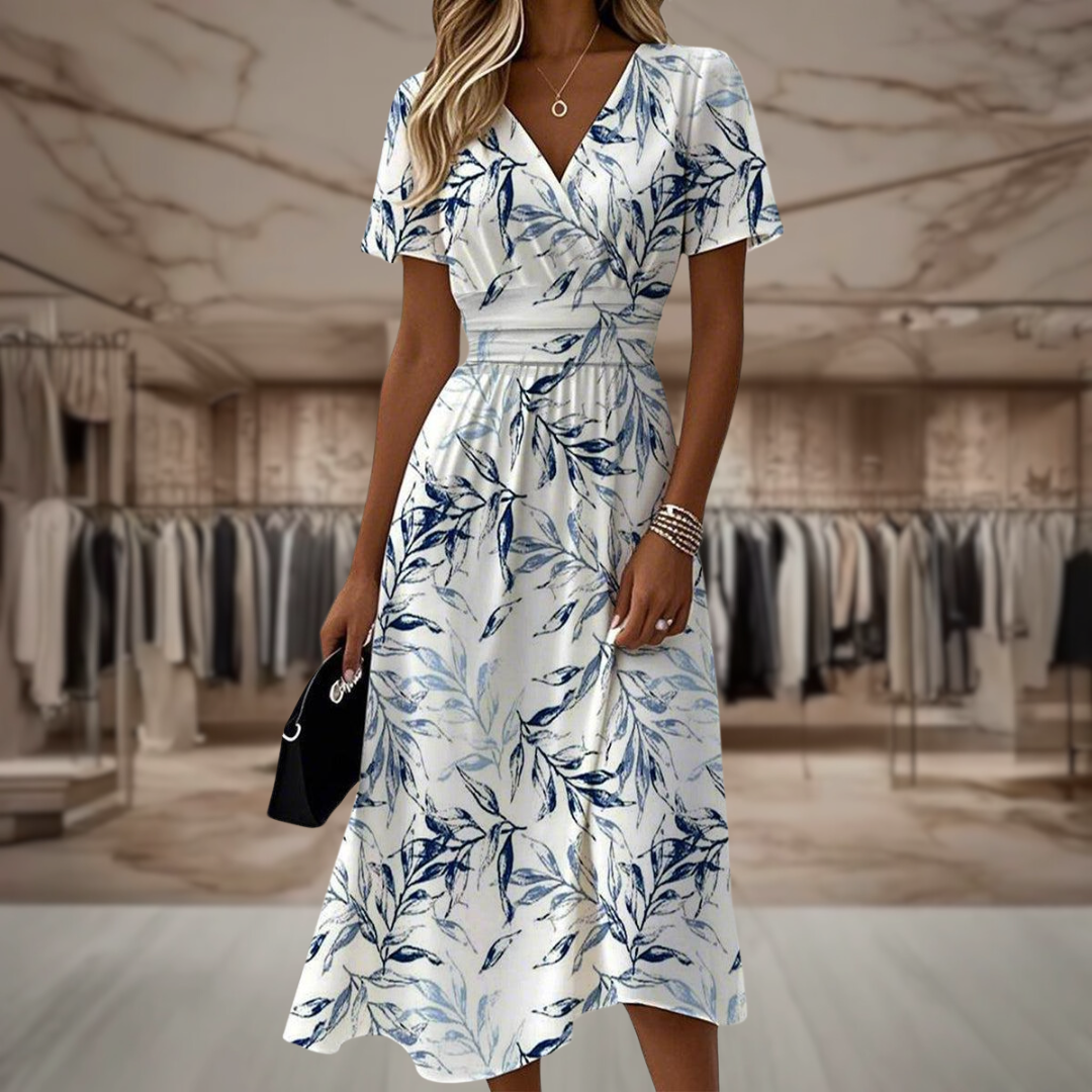 Megan - Elegantes Blumenkleid
