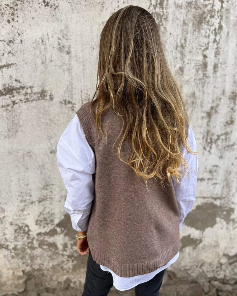 NUSA - Strickpullover-Weste