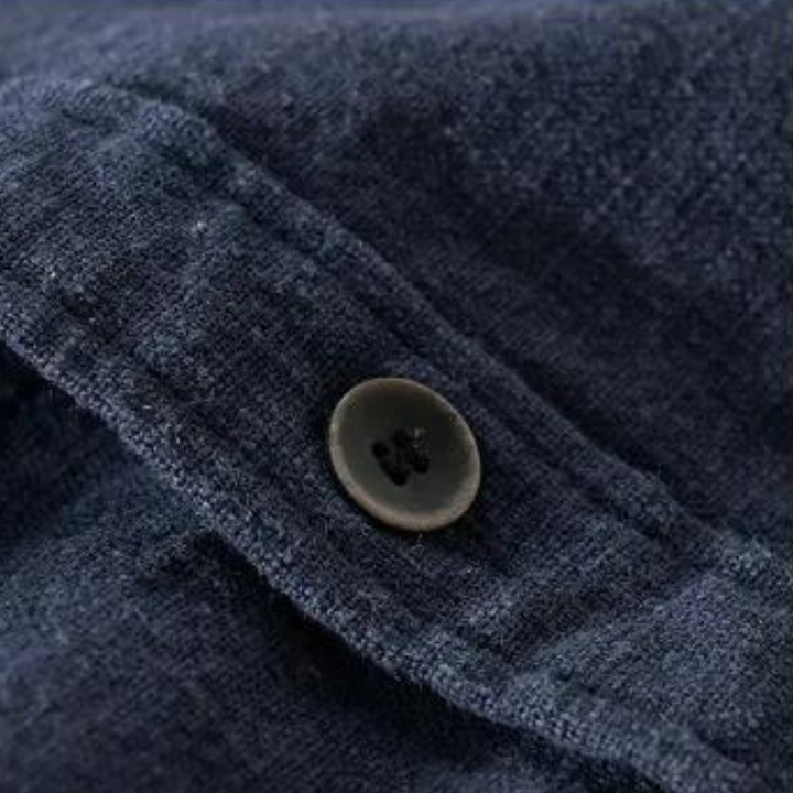 Elton - Leinen Langarmshirt