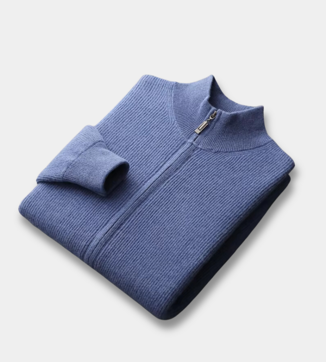 Levi - Strickjacke mit durchgehendem Reißverschluss