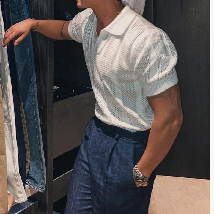 Harold - Vintage Strickpolo