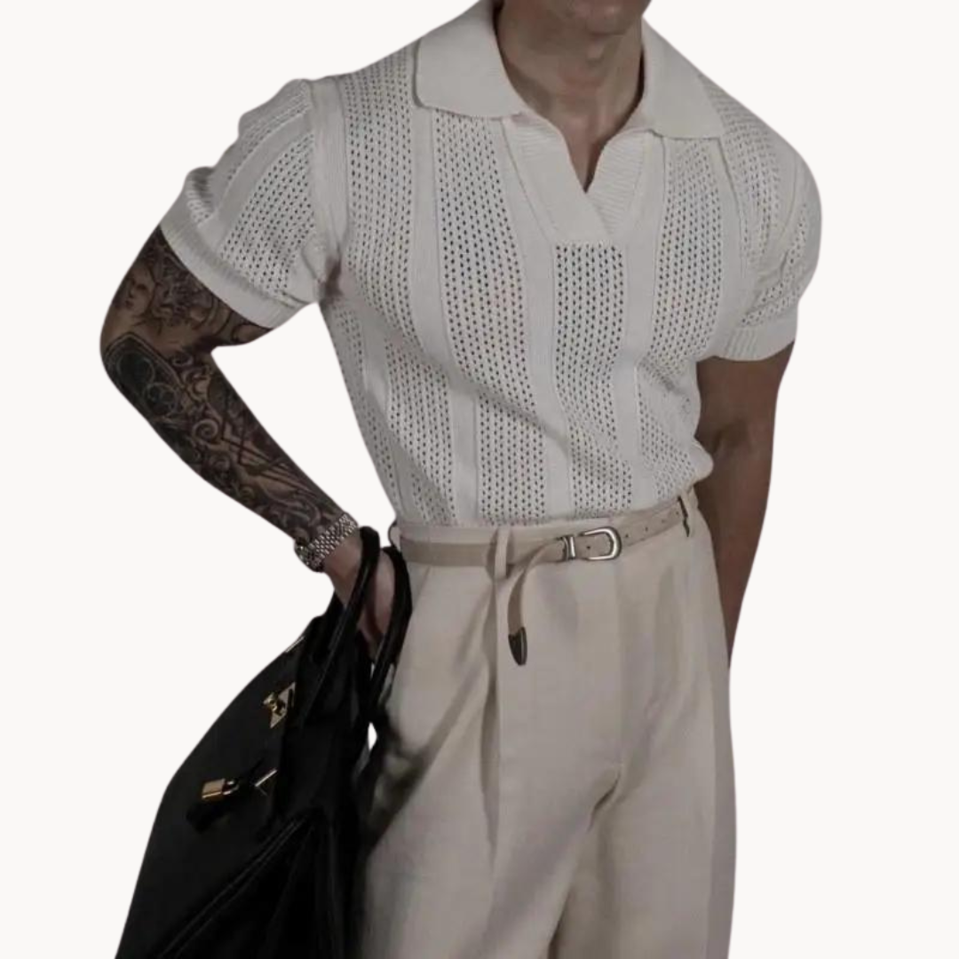 Harold - Vintage Strickpolo