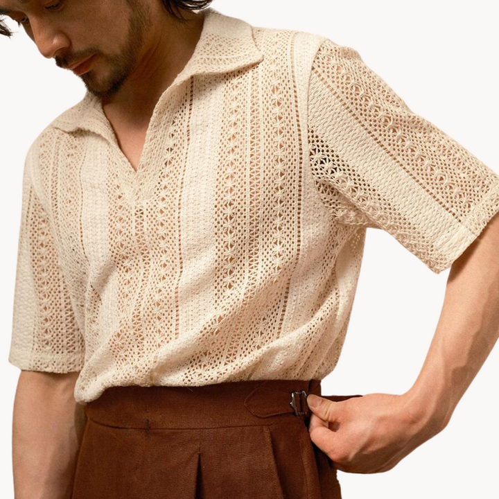 Grover - Vintage Strickpolo