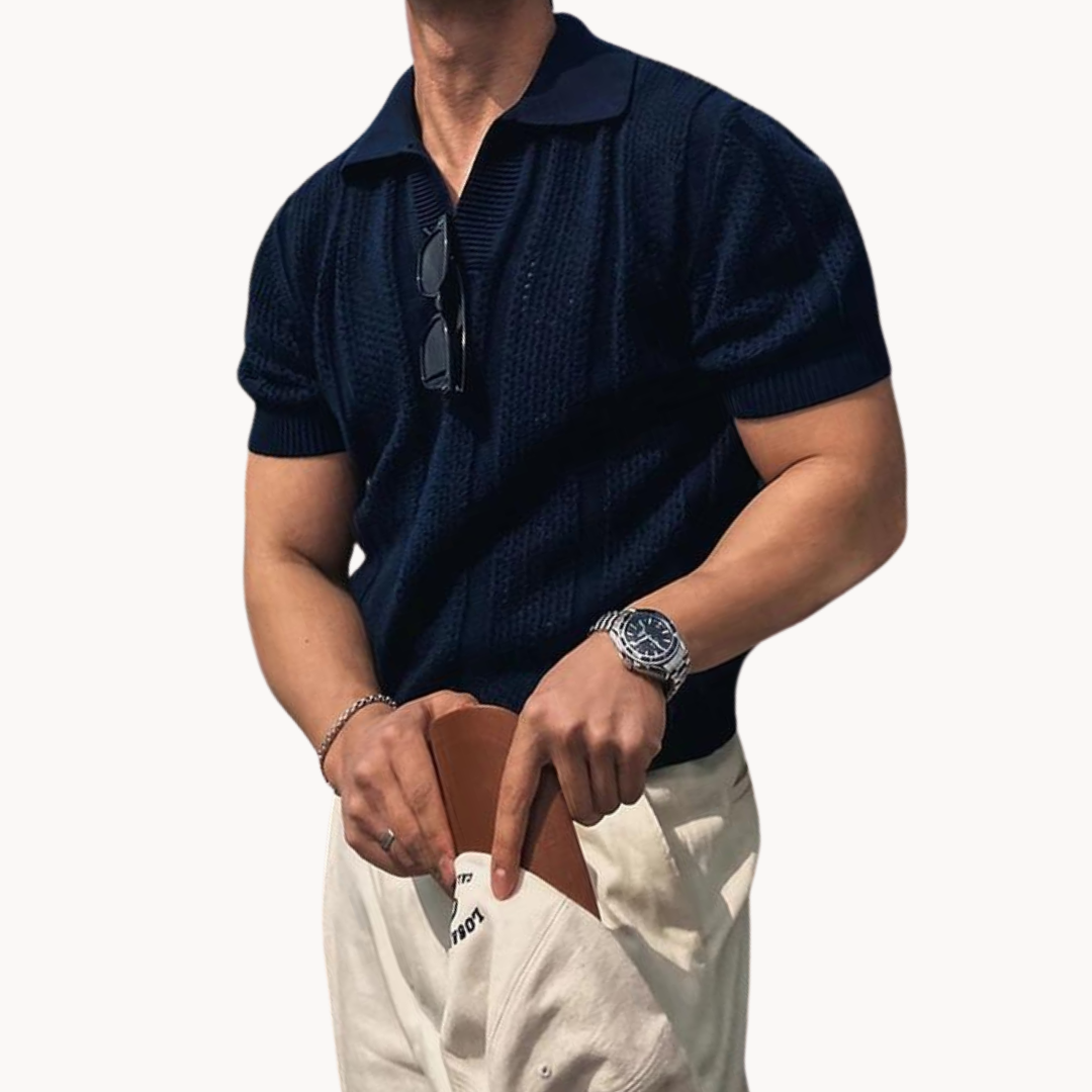 Harold - Vintage Strickpolo