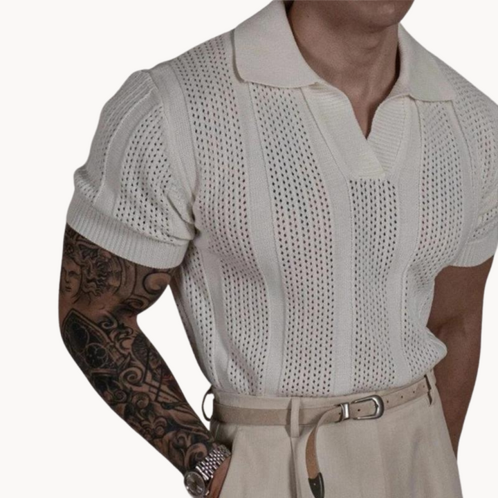 Harold - Vintage Strickpolo