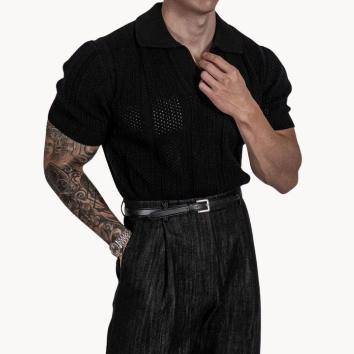 Harold - Vintage Strickpolo