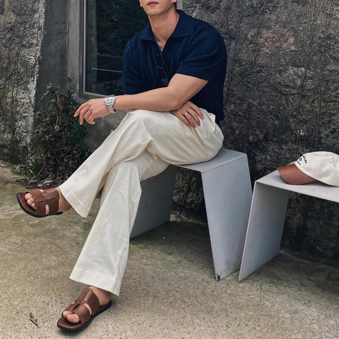Harold - Vintage Strickpolo