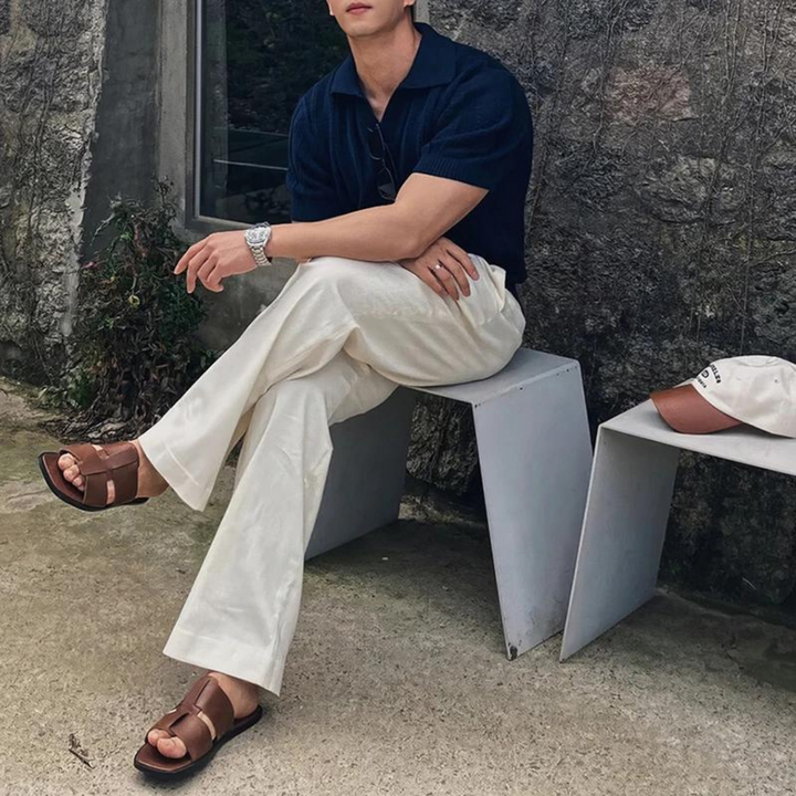 Harold - Vintage Strickpolo
