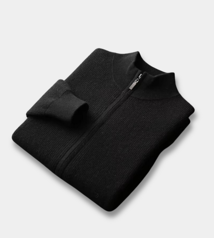 Levi - Strickjacke mit durchgehendem Reißverschluss