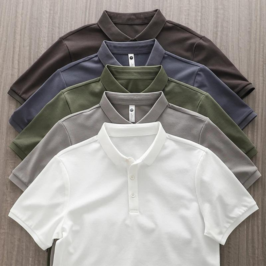 Hubert - Premium Klassiker Baumwollpolo