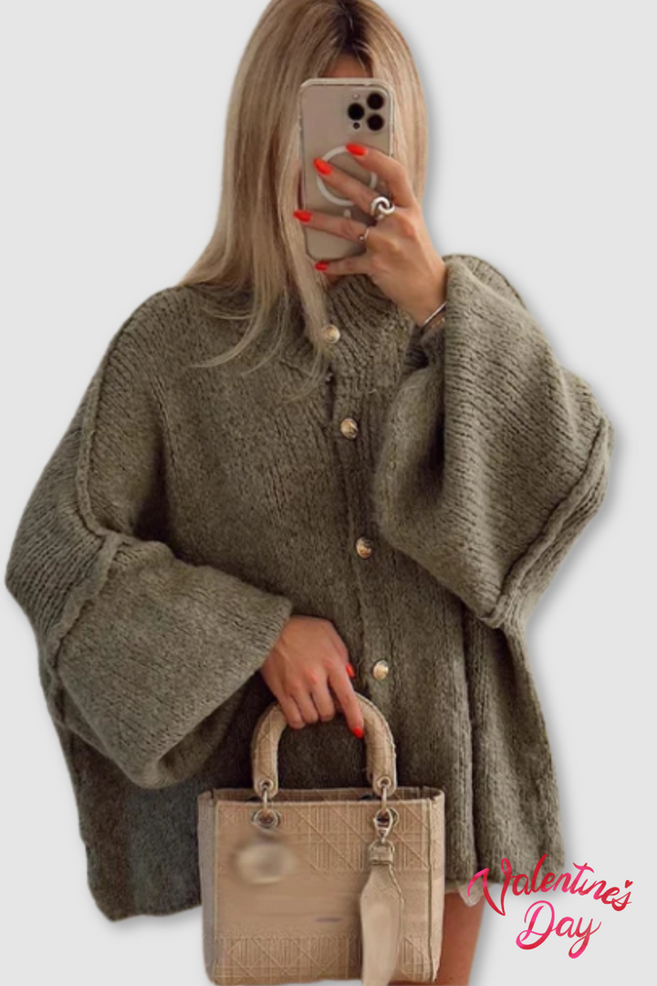 Felicity | Oversized Knopf-Weste
