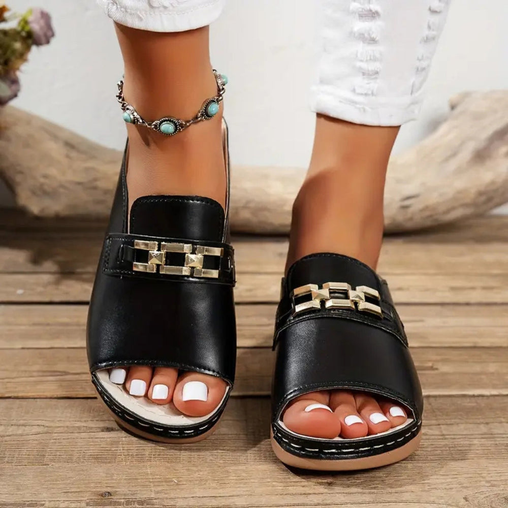 Kinsley™ | Bequeme Sandalen mit Schnalle