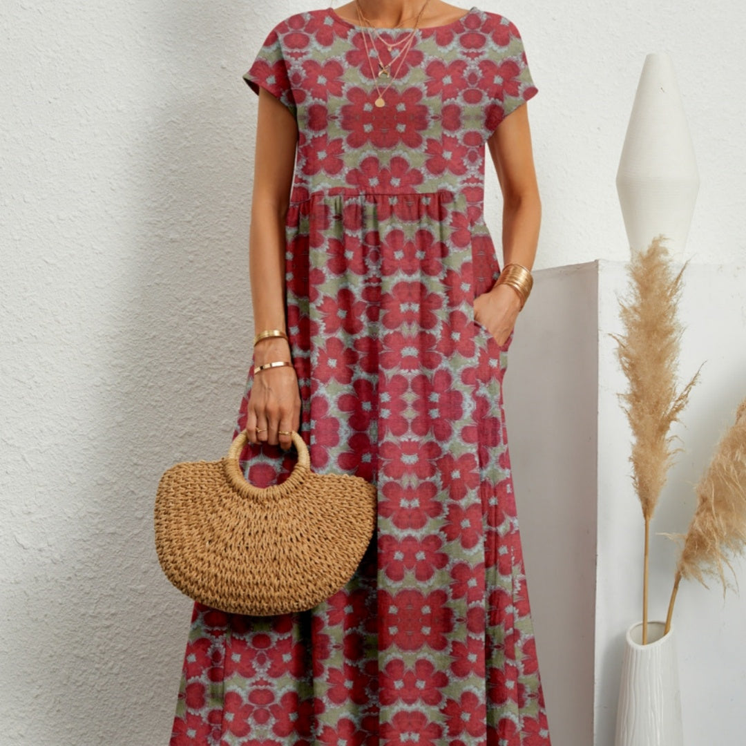 Joséphine™ | Elegantes geblümtes Kleid