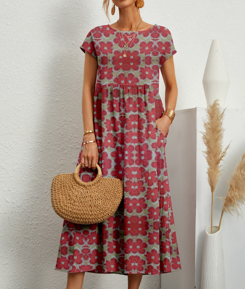 Joséphine™ | Elegantes geblümtes Kleid