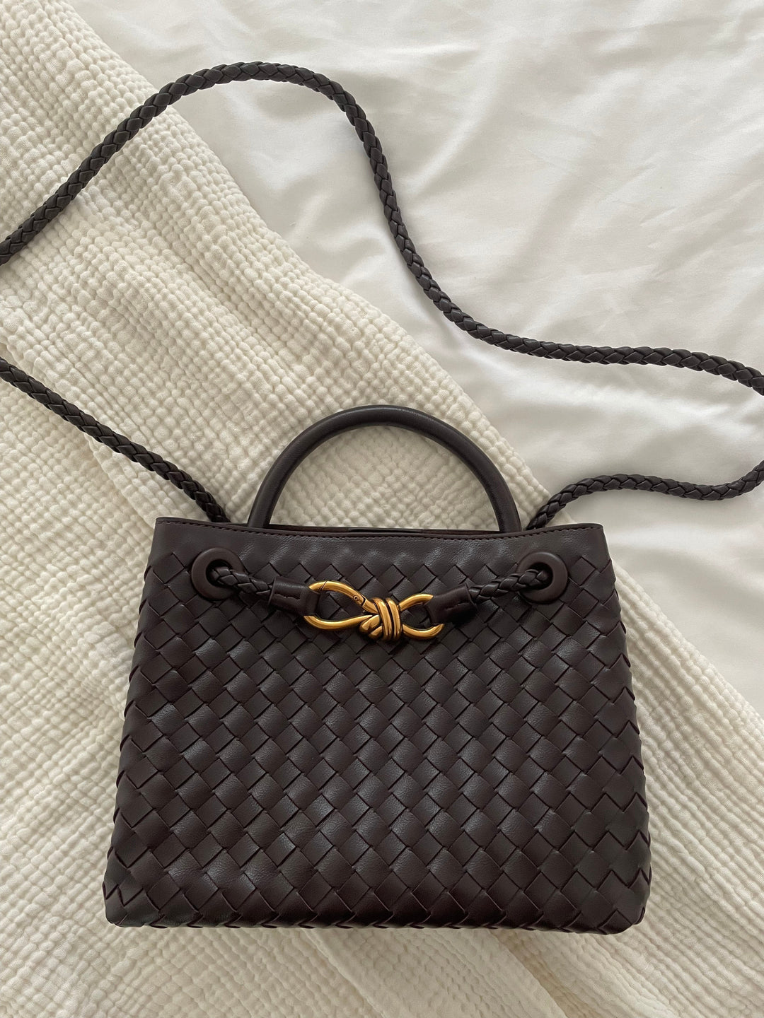 Hazelina - Gewebte Tasche klein