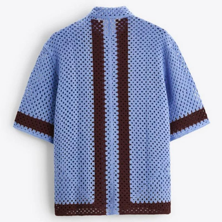 Micah - Mesh Strickshirt