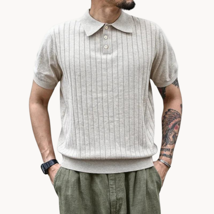 Kameron - Zeitlos Premium Strickpolo