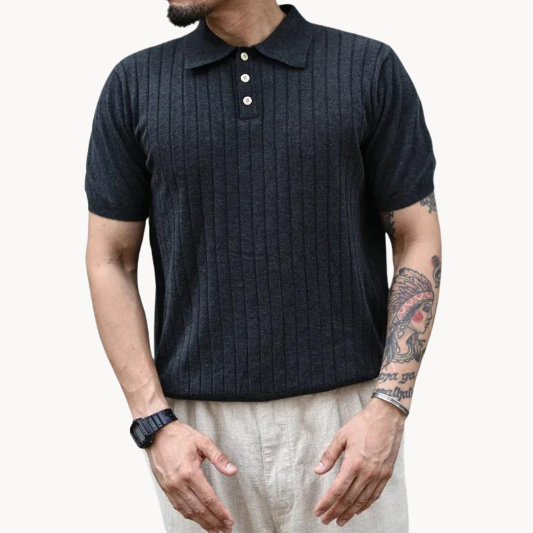 Kameron - Zeitlos Premium Strickpolo