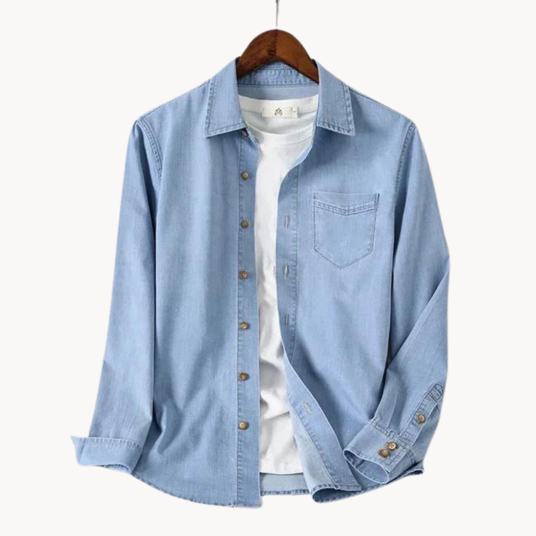 Emery - Luxurious Leichtes Jeanshemd