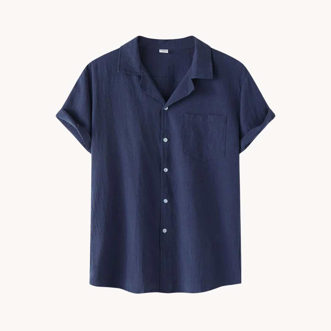 Leander - Lagerkragen Poloshirt