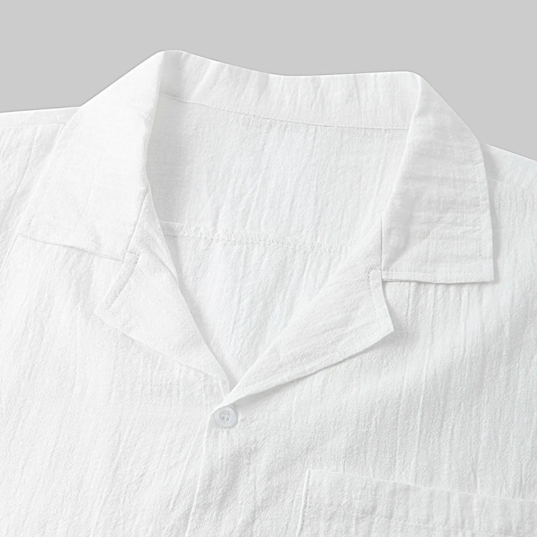 Leander - Lagerkragen Poloshirt