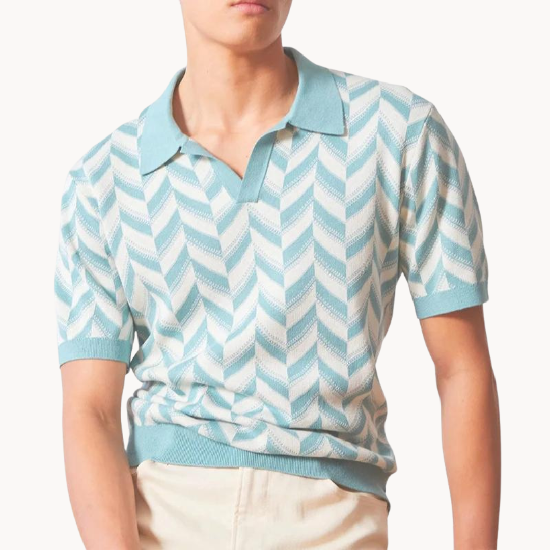 Hadrian - Camp Kragen Poloshirt
