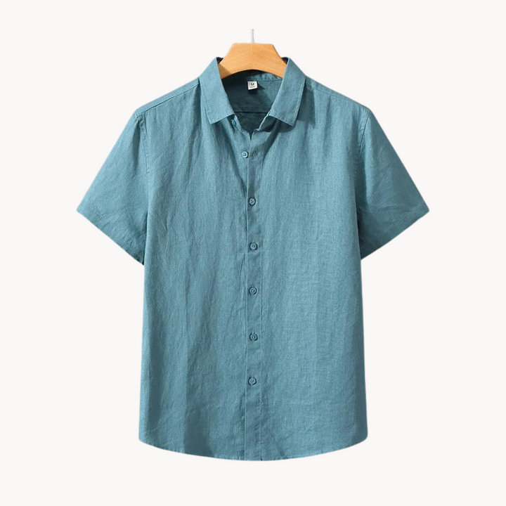 Halston - Leinen Button-Down  Hemd