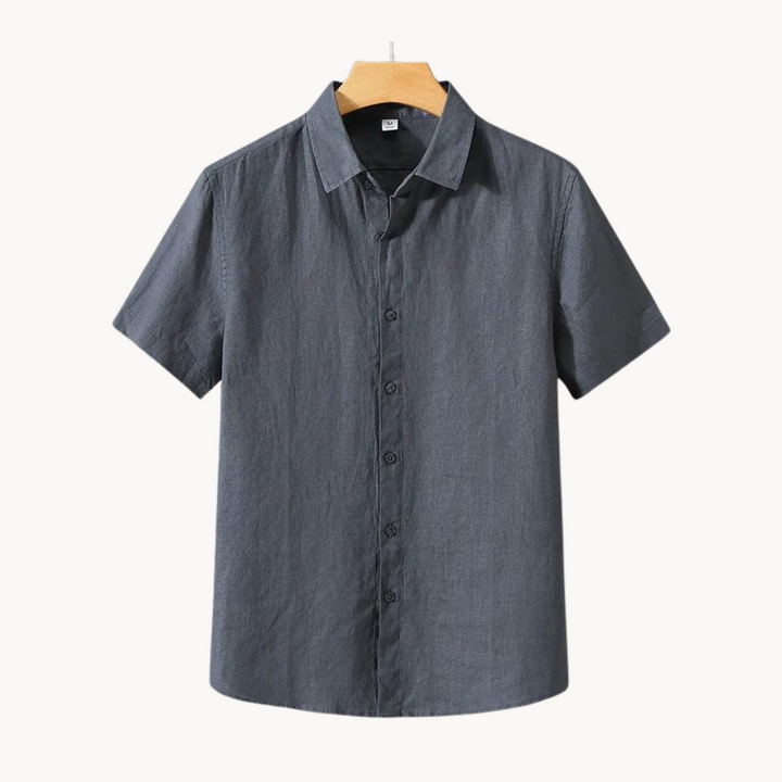Halston - Leinen Button-Down  Hemd