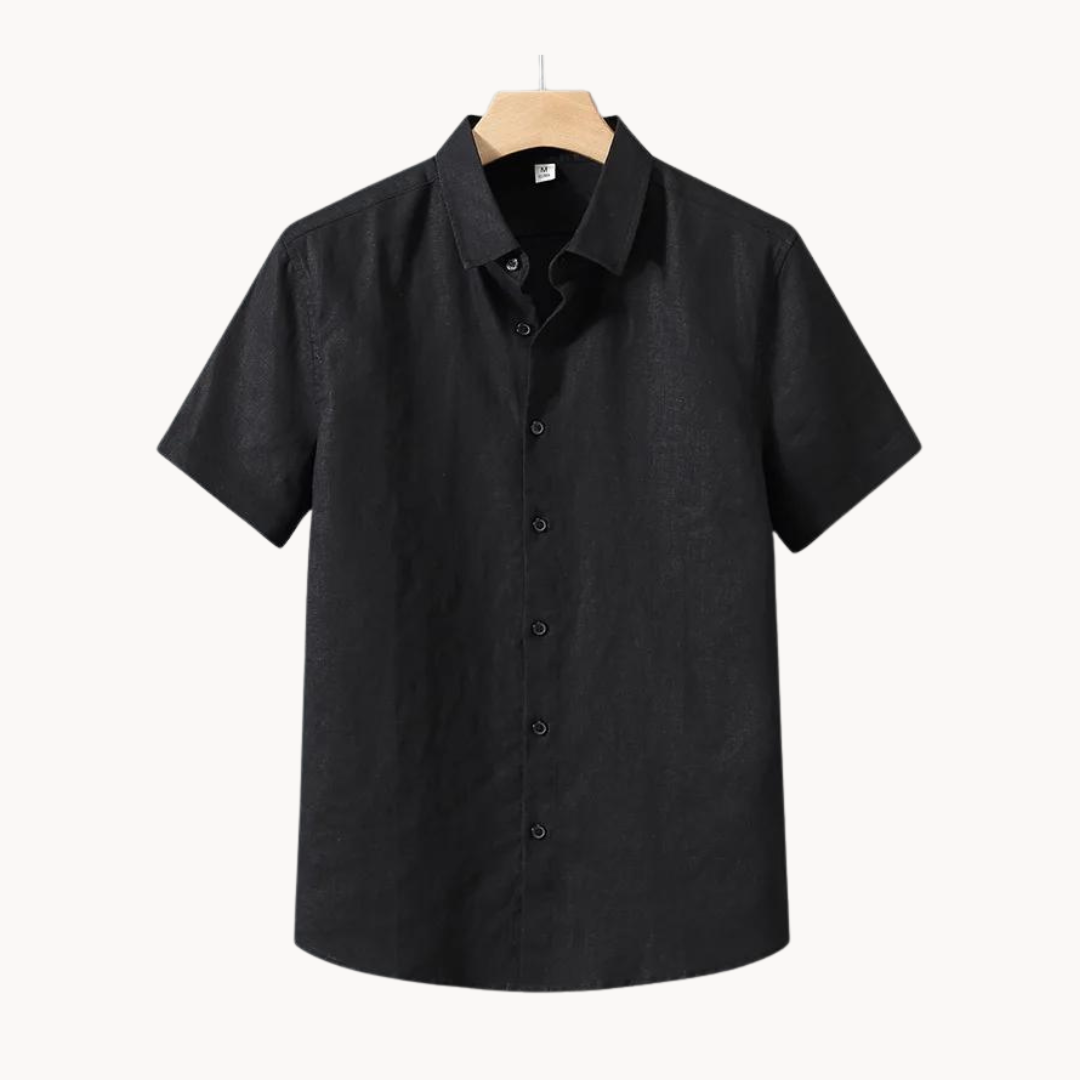 Halston - Leinen Button-Down  Hemd