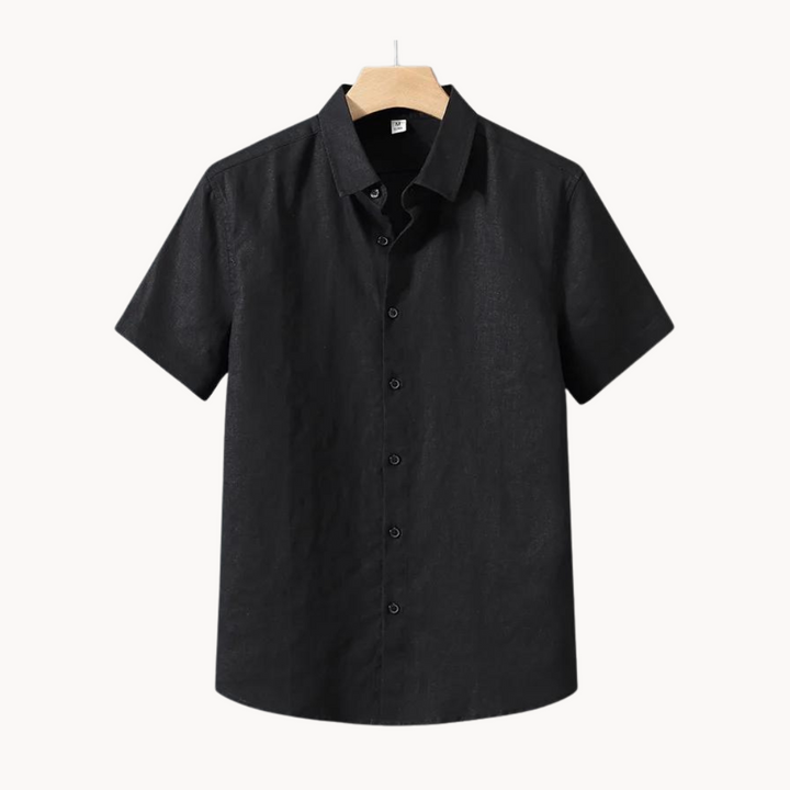 Halston - Leinen Button-Down  Hemd