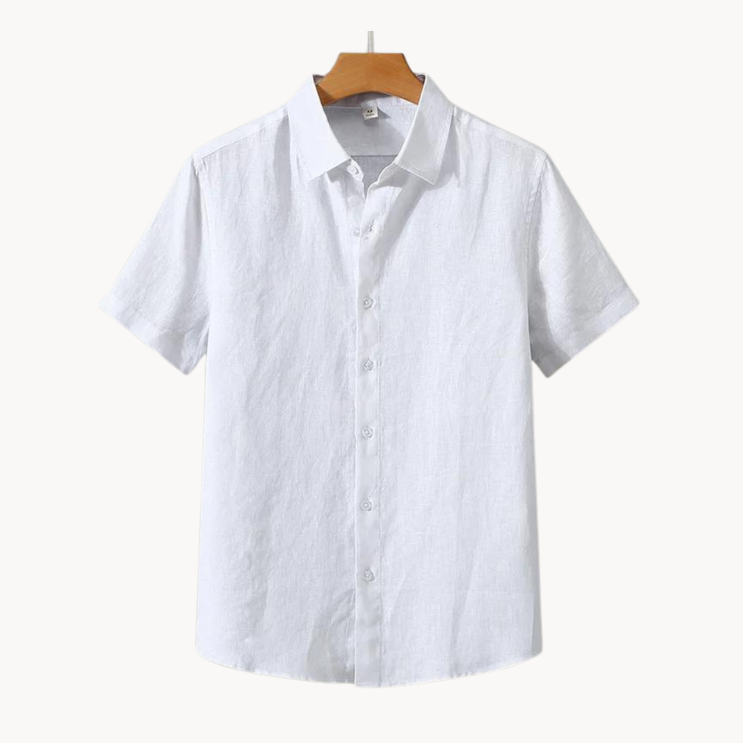Halston - Leinen Button-Down  Hemd