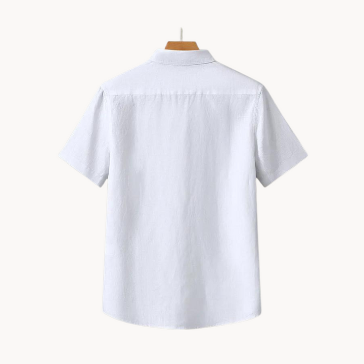 Halston - Leinen Button-Down  Hemd