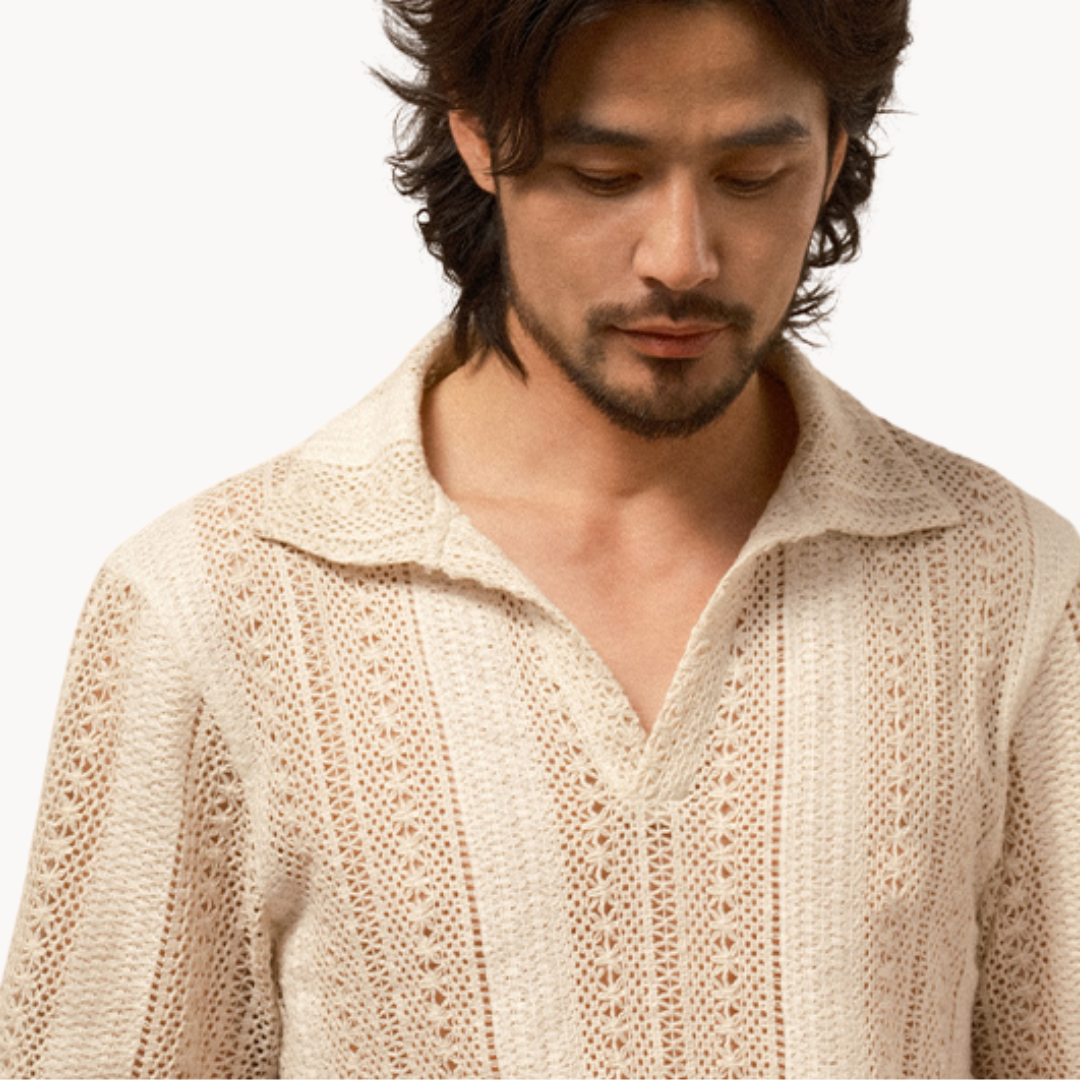 Grover - Vintage Strickpolo