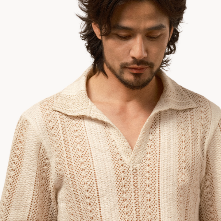 Grover - Vintage Strickpolo