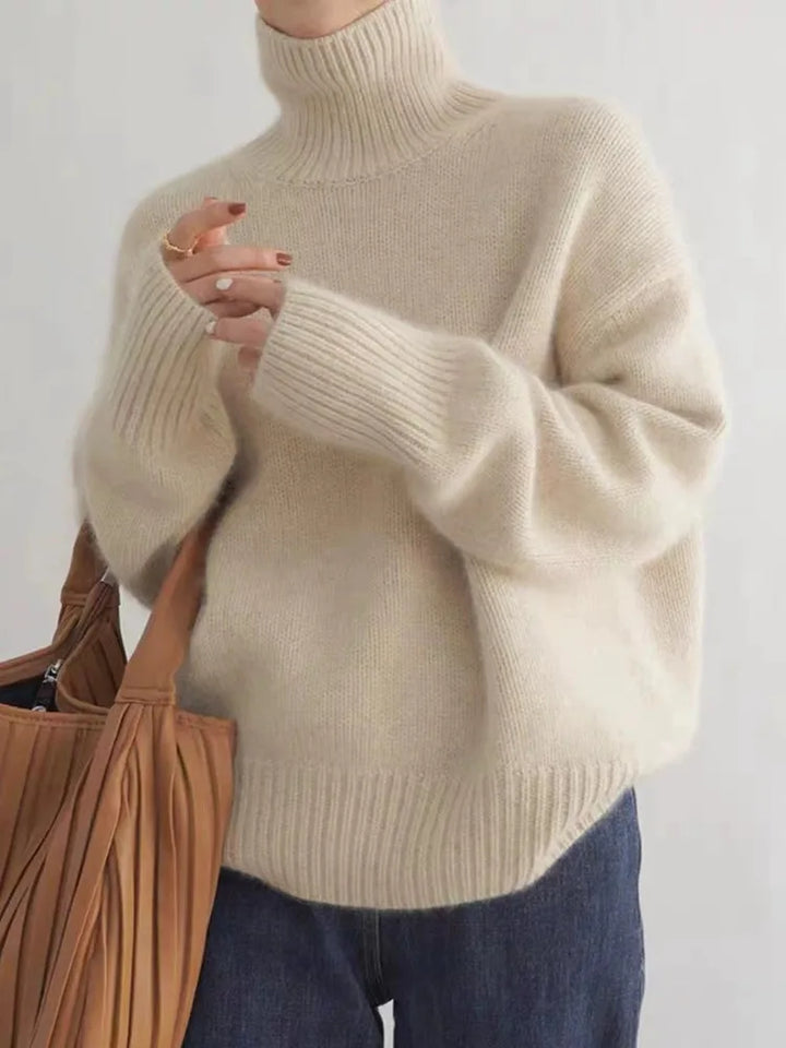 Marie - Rollkragenpullover aus Kaschmir