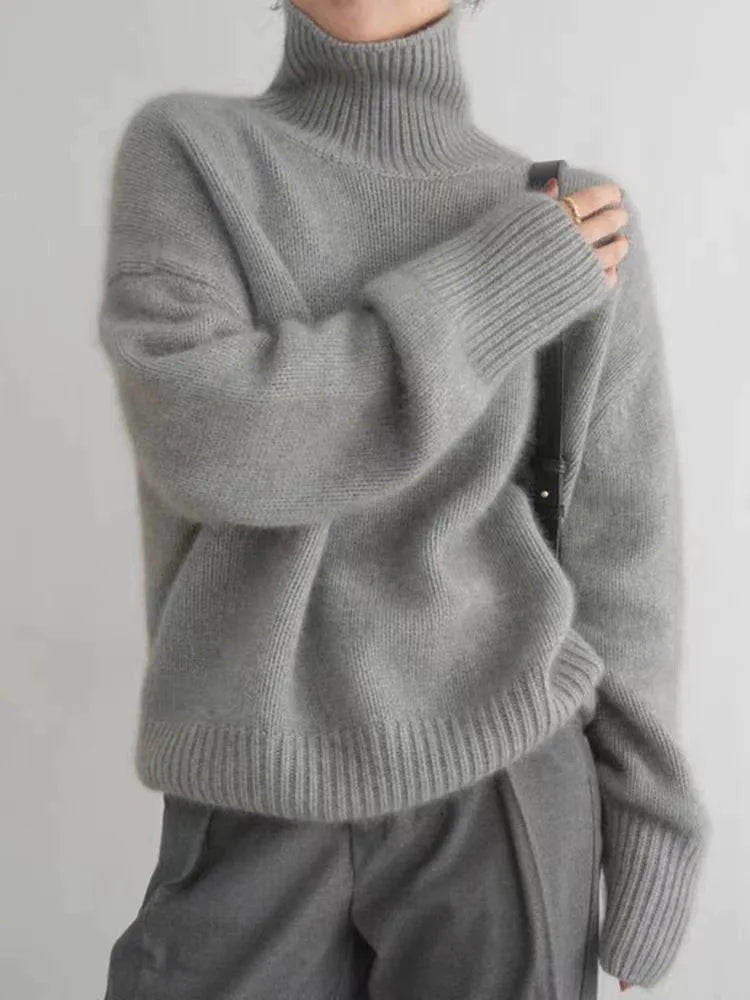 Marie - Rollkragenpullover aus Kaschmir