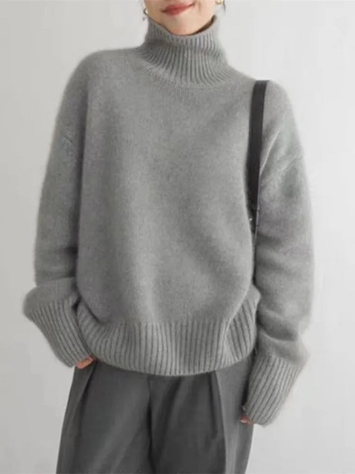 Marie - Rollkragenpullover aus Kaschmir