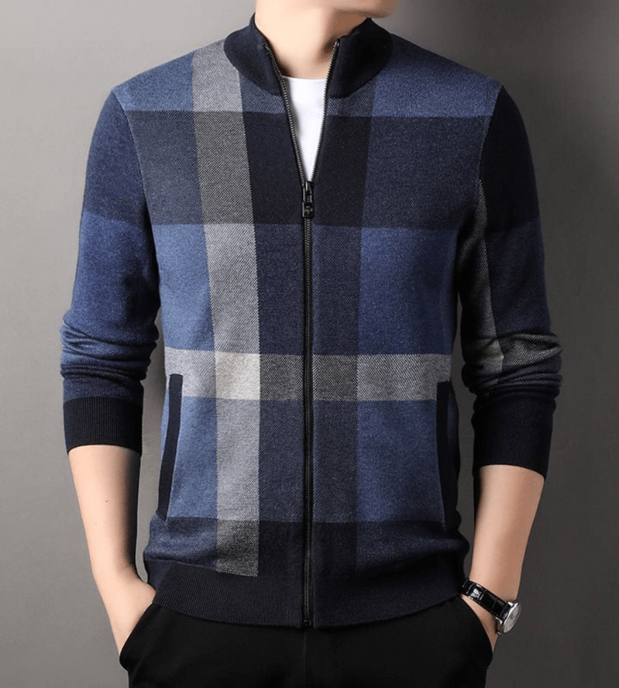 Ethan - Fashionable Strickjacke
