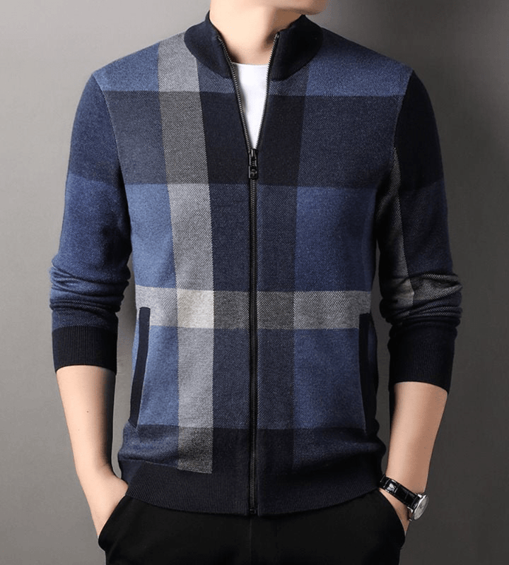 Ethan - Fashionable Strickjacke