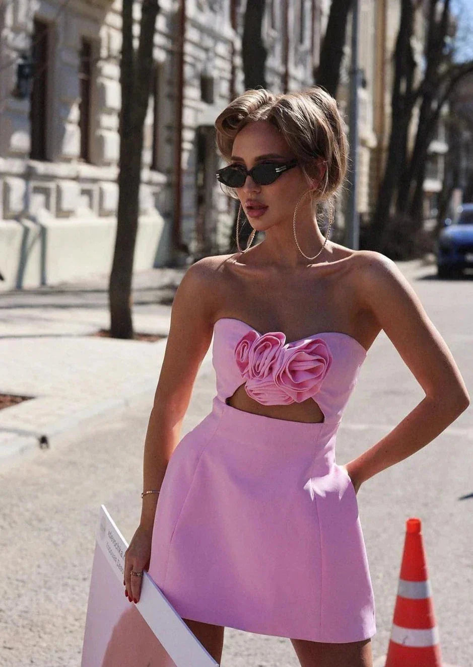 Heidi | Geblümtes Minikleid